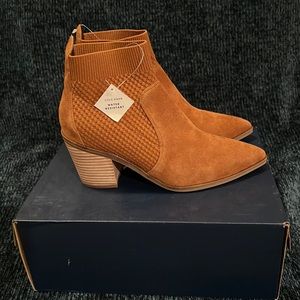 Cole Haan Maggie Bootie Tan Suede